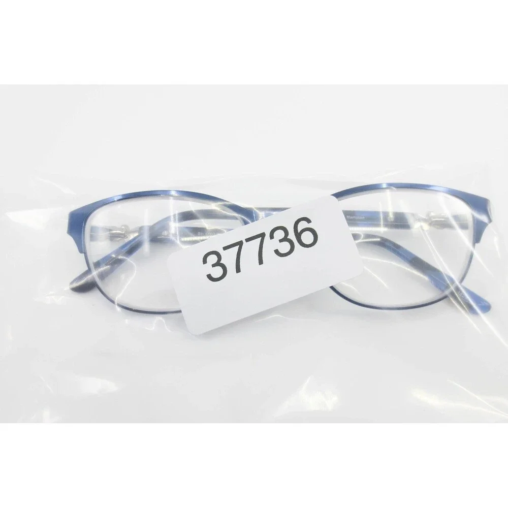 South Hampton SH 6003 BL Blue Tortoise Cat Eye Eyeglasses Frames 52-17-140